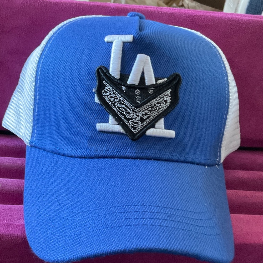 LA Dodgers Embroidered Baseball Caps. World Series Champions. Per one, nip